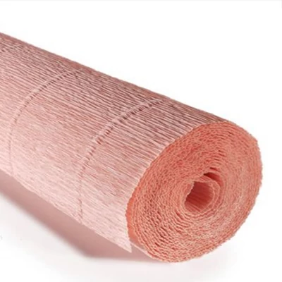 Krepový papier na kvety, 180 g, 50x250 cm - 17A2 púder