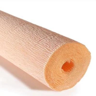 Krepový papier na kvety, 180 g, 50x250 cm - 17A5 broskyňa