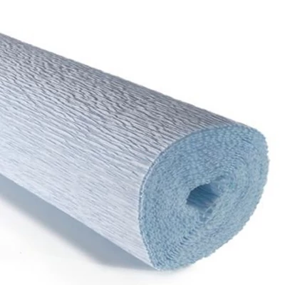 Krepový papier na kvety, 180 g, 50x250 cm - 559 nebesky modrý