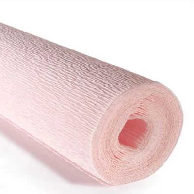 Krepový papier na kvety, 180 g, 50x250 cm - 569 svetloružový
