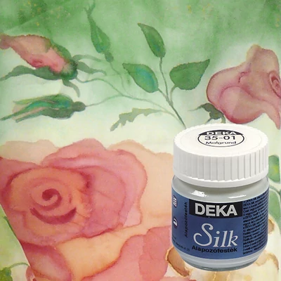 Farba na hodváb Deka Silk 50 ml - 01 základný náter, akvarelový základ