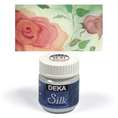 Farba na hodváb Deka Silk 50 ml - 01 základný náter, akvarelový základ