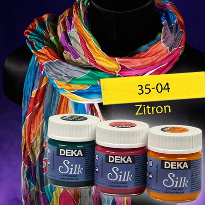 Farba na hodváb Deka Silk 50 ml - 04 citrón