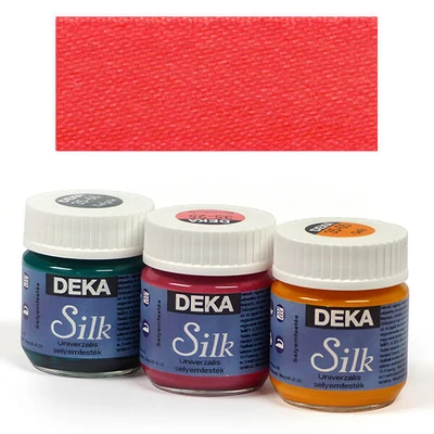 Farba na hodváb Deka Silk 50 ml - 17 šarlátová