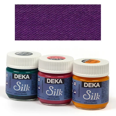 Farba na hodváb Deka Silk 50 ml - 40 baklažánová