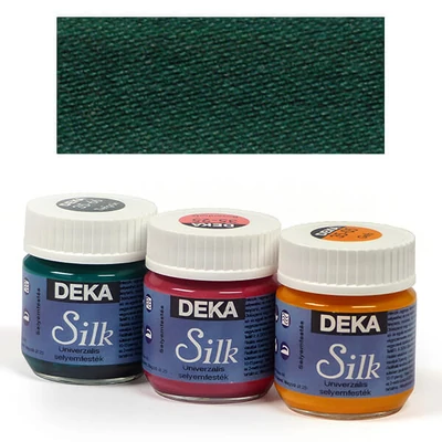 Farba na hodváb Deka Silk 50 ml - 66 tmavozelená