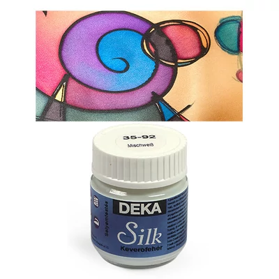 Farba na hodváb Deka Silk 50 ml - 92 miešacia biela