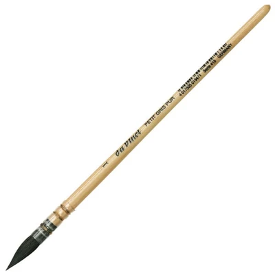 Okrúhly štetec z veveričej srsti Da Vinci Petit Gris Pur 418 - 1