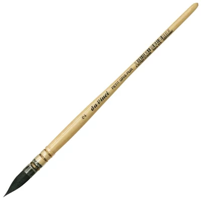 Okrúhly štetec z veveričej srsti Da Vinci Petit Gris Pur 418 - 2
