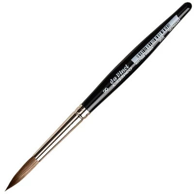 Syntetický, okrúhly  štetec s krátkou rukoväťou Da Vinci Casaneo XS 988, 8