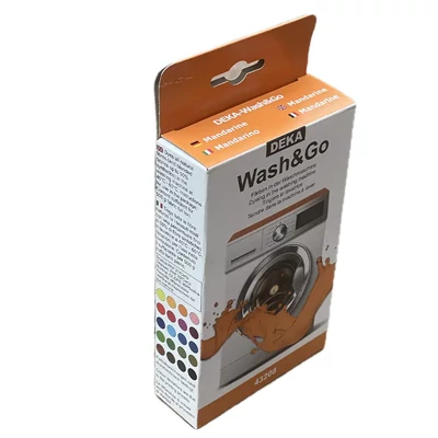 Farba na textil do práčky Deka Wash&Go – 08 mandarínka