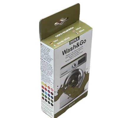 Farba na textil do práčky Deka Wash&Go – 71 olivový