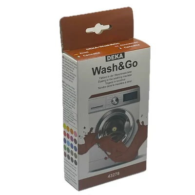Farba na textil do práčky Deka Wash&Go – 78 škorica