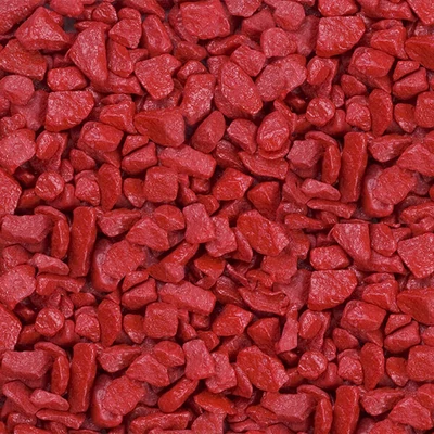 Dekoračný štrk, 5-8 mm, 500 g - karmínový