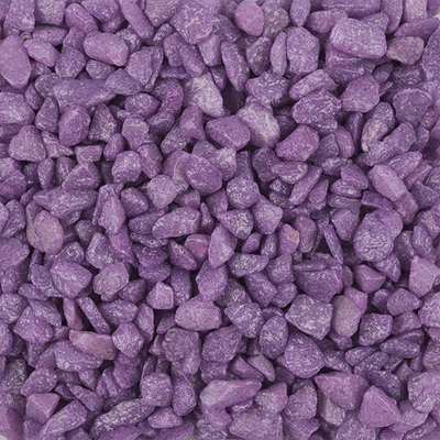 Dekoračný štrk, 5-8 mm, 500 g - baklažánový