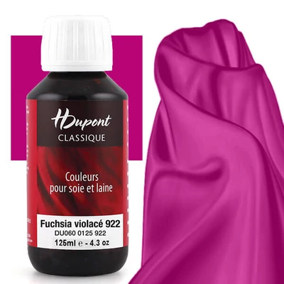 Naparovacia farba na hodváb H Dupont Classique 125 ml - 922 fuchsiová fialová, fuchsiová fialová