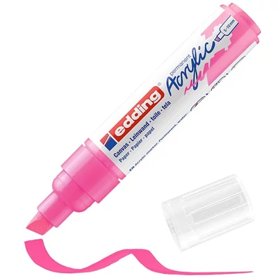 Akrylový popisovač hrana 5000 (marker), zrezaný hrot, B (5-10 mm)- 069, neon pink