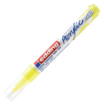 Akrylový popisovač edding 5100 (marker), M (2-3 mm) - 065, neon yellow