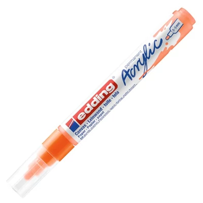 Akrylový popisovač edding 5100 (marker), M (2-3 mm) - 066, neon orange