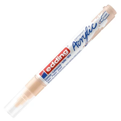 Akrylový popisovač edding 5100 (marker), M (2-3 mm) - 255, warm beige