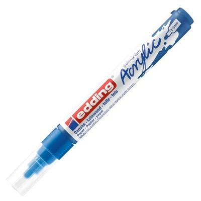 Akrylový popisovač edding 5100 (marker), M (2-3 mm) - 903, gentian blue