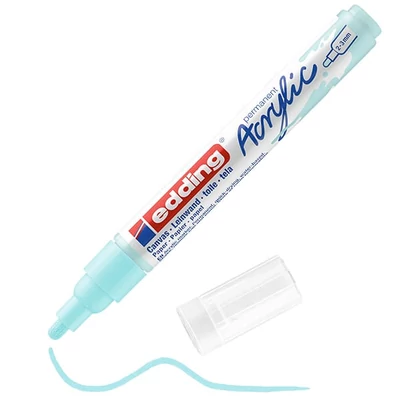 Akrylový popisovač edding 5100 (marker), M (2-3 mm) - 916, pastel blue