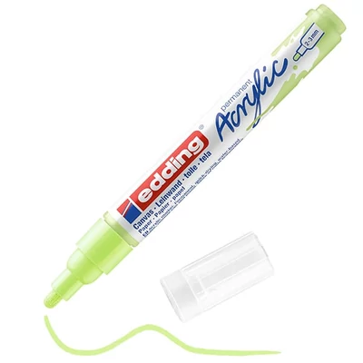 Akrylový popisovač edding 5100 (marker), M (2-3 mm) - 917, pastel green