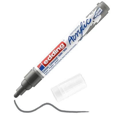 Akrylový popisovač edding 5100 (marker), M (2-3 mm) - 926, antracite