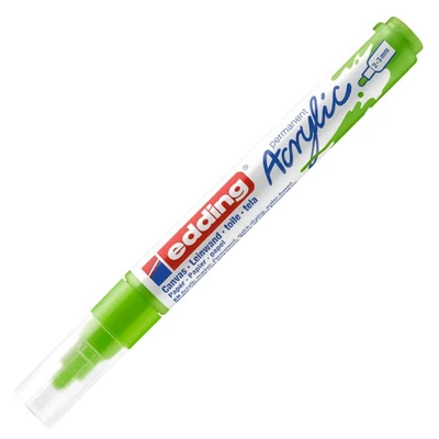 Akrylový popisovač edding 5100 (marker), M (2-3 mm) - 927, yellow green