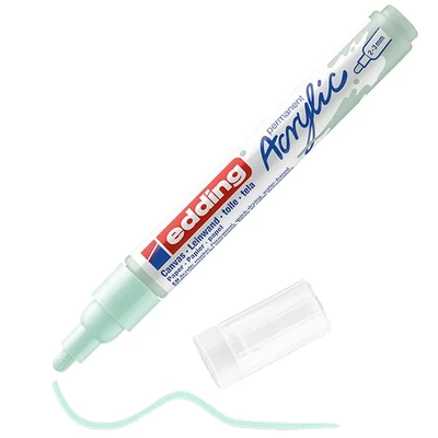 Akrylový popisovač edding 5100 (marker), M (2-3 mm) - 928, mellow mint