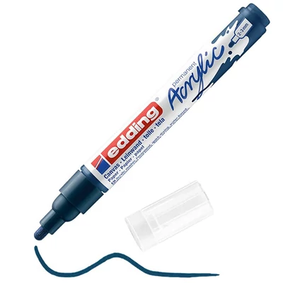 Akrylový popisovač edding 5100 (marker), M (2-3 mm) - 933, elegant midnight
