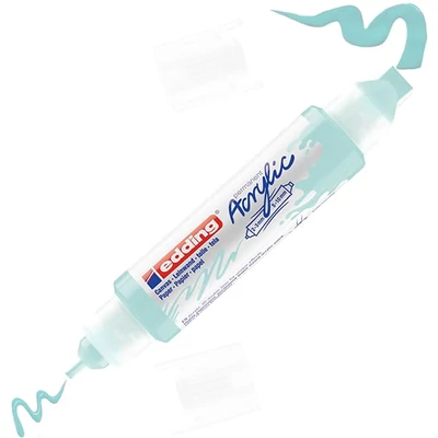 Obojstranný akrylový popisovač edding 5400 3D Double liner - 916, pastel blue