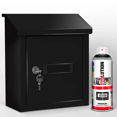 Akrylová farba v spreji, EVOLUTION matná, 400 ml - RAL9005 jet black