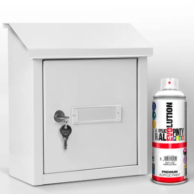 Akrylová farba v spreji, EVOLUTION matná, 400 ml - RAL9010 pure white