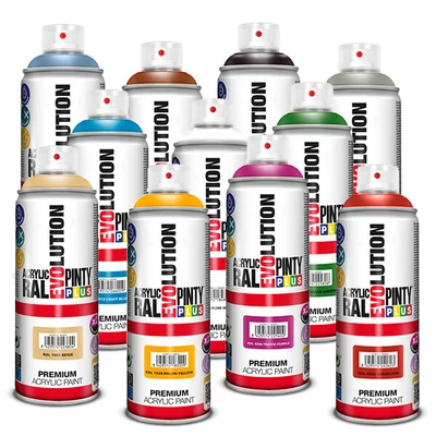 Akrylová farba v spreji, EVOLUTION lesklá, 400 ml - v rôznych farbách