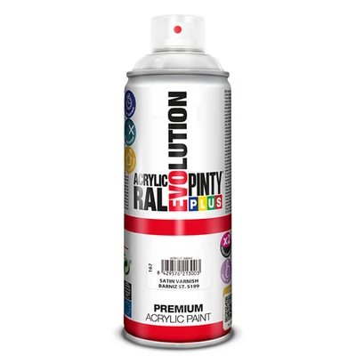 Akrylový lak v spreji, EVOLUTION, 400 ml - hodvábny lesk