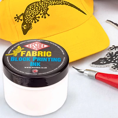 Farba na textil na linoryt Essdee, 150 ml, na vodnej báze - biela