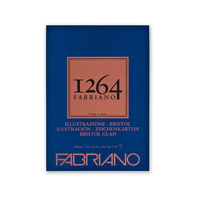 Skicár Fabriano 1264 Bristol, 200 g - A4