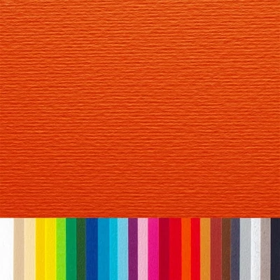 Farebný umelecký kartón Fabriano Elle Erre, 70x100 cm - 08, arancio