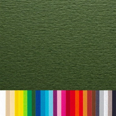 Farebný umelecký kartón Fabriano Elle Erre, 70x100 cm - 28, verdone