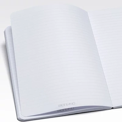 Zápisník Fabriano Soft Touch, 90 g, 10,5 x 14,8 cm, Black  (čierny)