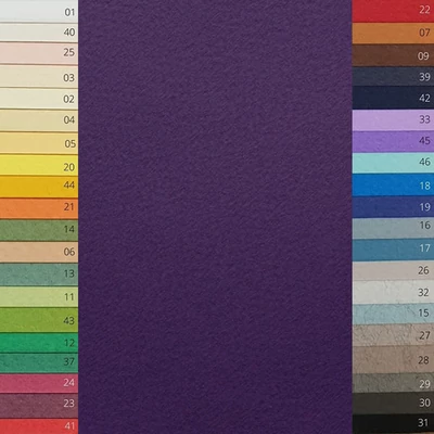Farebný výkresový papier Fabriano Tiziano, A4 - 39, indigo