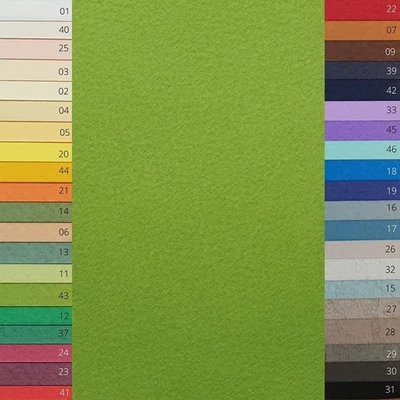 Farebný výkresový papier Fabriano Tiziano, A4 - 43, pistacchio