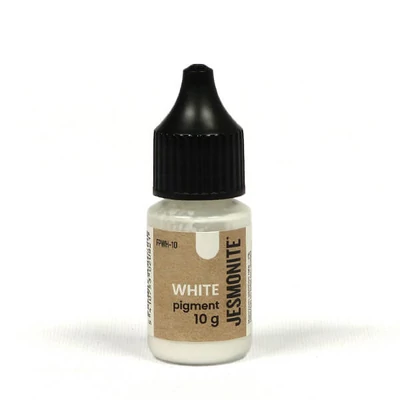 Pigment do akrylovej živice Jesmonite, 10 g - biely