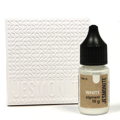 Pigment do akrylovej živice Jesmonite, 10 g - biely