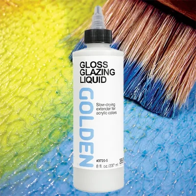 Golden Glazing Liquid médium, lesklý, 237 ml