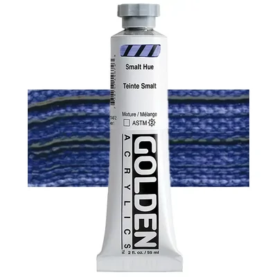 Akrylová farba Golden Acrylics Heavy Body, 59 ml - 1467, smalt hue