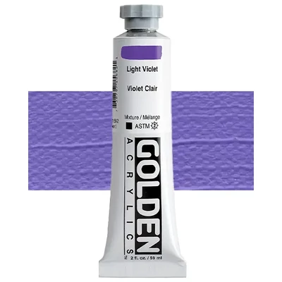 Akrylová farba Golden Acrylics Heavy Body, 59 ml - 1568, light violet