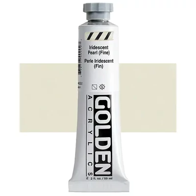 Akrylová farba Golden Acrylics Heavy Body, 59 ml - 4020, iridescent pearl (fine)