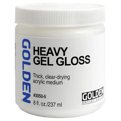 Golden Heavy Gel médium, lesklý, 237 ml